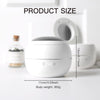 Ultrasonic Retainer Cleaner Cleaning Machine, 44kHz Jewelry Clean Pod 250ML Portable Ultra Sonic Retainer Cleaner for Mouth Guard Denture, Aligner - Professional Dental Cleaning Braces Night Guard