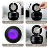 Ultrasonic Retainer Cleaner Cleaning Machine, 44kHz Jewelry Clean Pod 250ML Portable Ultra Sonic Retainer Cleaner for Mouth Guard Denture, Aligner - Professional Dental Cleaning Braces Night Guard