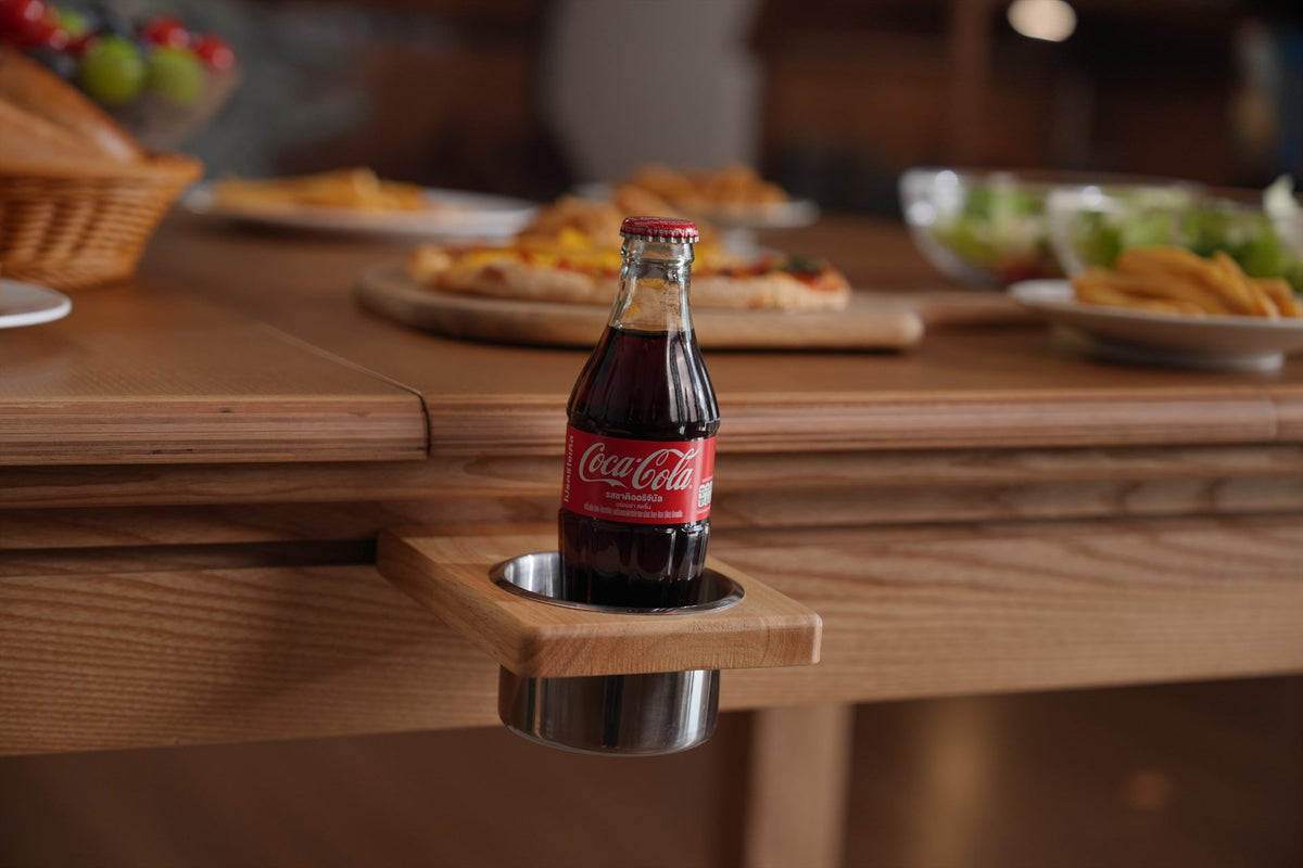 Cola Cup Holder, Oak