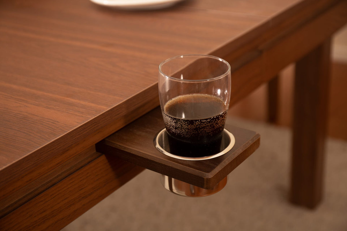 Cola Cup Holder, Walnut