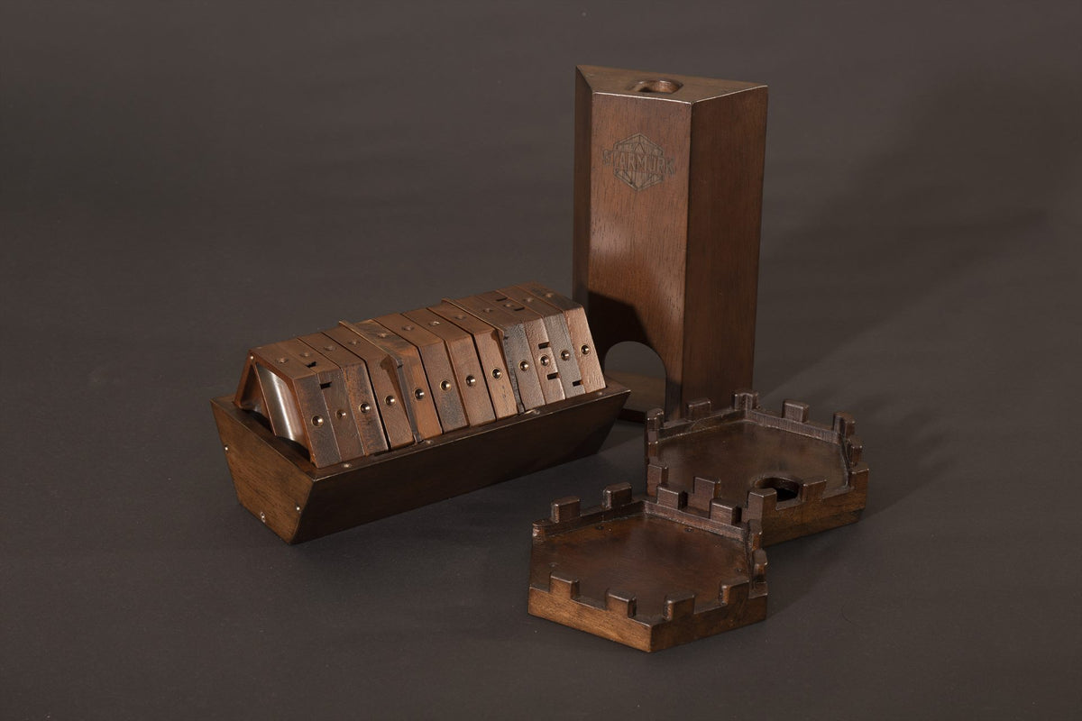 Dice Tower, second card-caddy view